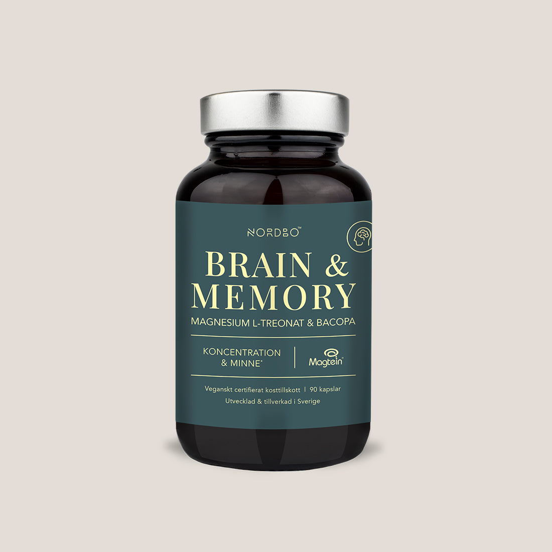 Brain & Memory Magnesium, 90 kap